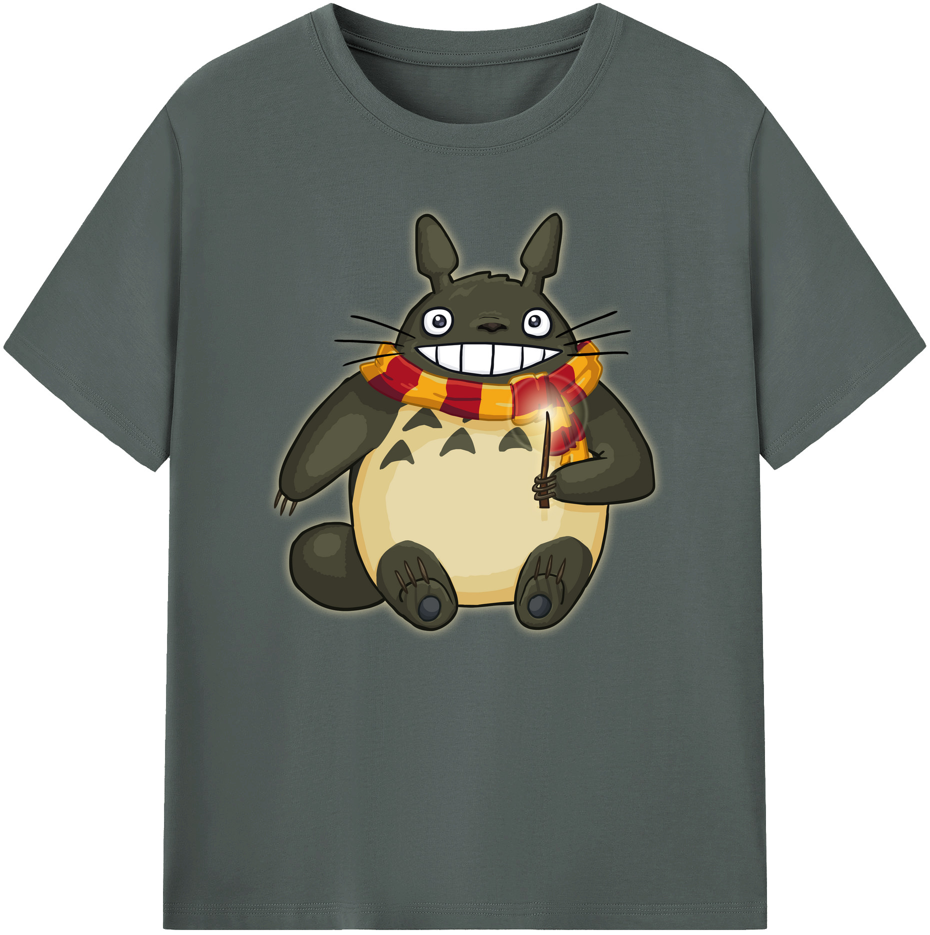 （画像用） となりのトトロ 草壁メイ 草壁サツキ My Neighbor Totoro Satsuki Kusakabe Mei Kusakabe 綿100％ メンズ半袖Tシャツ｜肌触りやわらか＆通気性